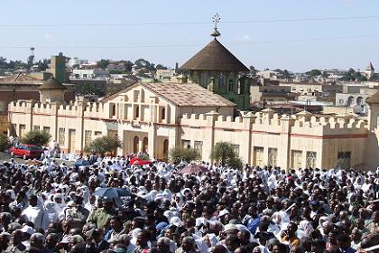 Nigdet festival - Mda Mariam Orthodox Cathedral Asmara Eritrea.