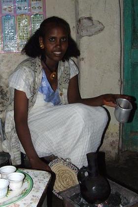 Celebration of Nigdet in a family house - Asmara Eritrea.