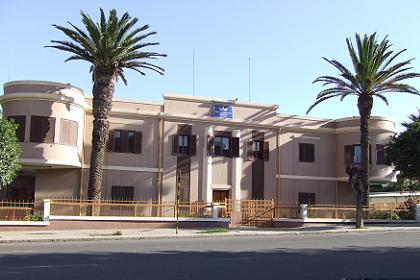 Offices of the British and American Tobacco Corporation - Felket Street Asmara Eritrea .