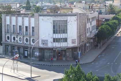 Bar Zilly and apartments - Semaetat Avenue Asmara Eritrea.