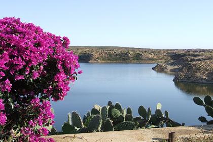 View from the Mai Nefhi Hotel - Mai Nefhi Eritrea.
