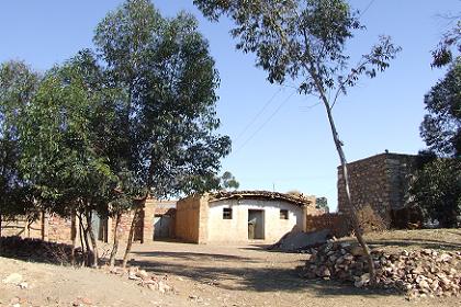 Hidmo (traditional dwelling) - Mai Nefhi Eritrea.