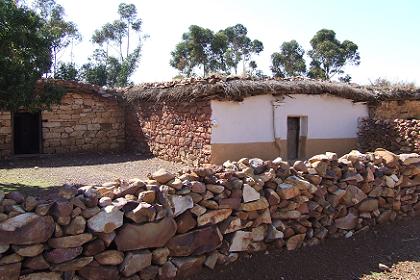 Hidmo (traditional dwelling) - Mai Nefhi Eritrea.