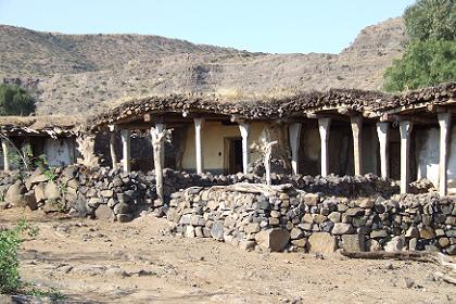 Hidmo (traditional dwelling) - Adi Kulkulti Eritrea.