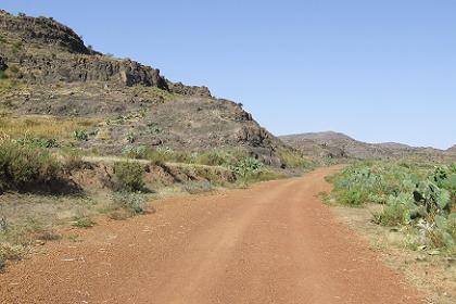 Landscape - road to Zawl