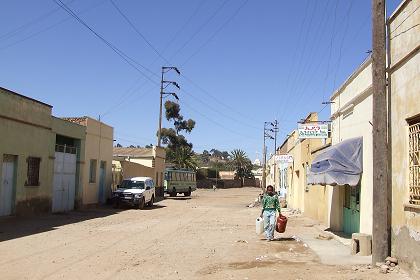 The streets of Acria - Asmara Eritrea.