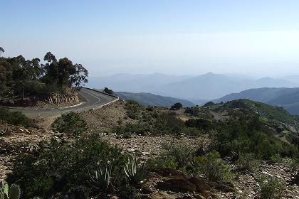 View from the road through Semenawi Bahri - Eritrea.