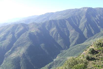 View from the road through Semenawi Bahri - Eritrea.