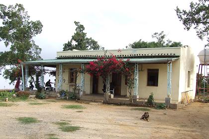 Mog'o Recreation Center - Road through Semenawi Bahri - Eritrea.