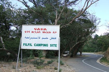 Filfil camping and recreation site - Road through Semenawi Bahri - Eritrea.