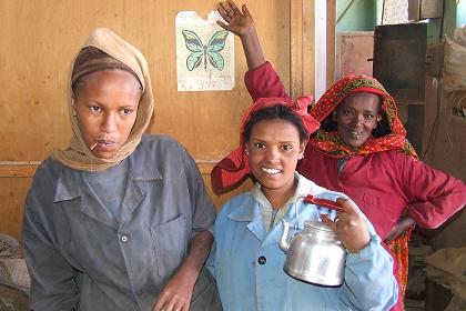 Workshop workers - Medeber markets Asmara Eritrea.
