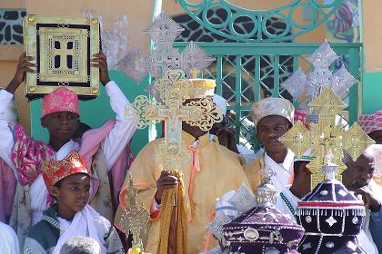 Nigdet Saint Michael Orthodox Church - November 22 2007 - Asmara Eritrea.