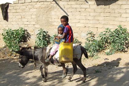 Traditional mode of transport - Keren Eritrea.