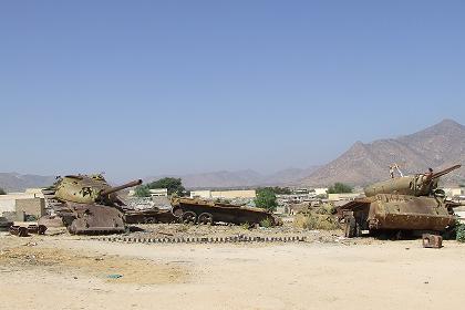 Tank Grave Yard - Keren Lalay Eritrea.