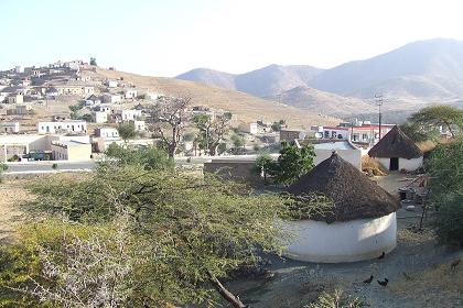 View from the railway track - Keren Eritrea.
