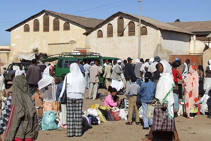 Bus station (for Keren and the Anseba region) - Asmara Eritrea.