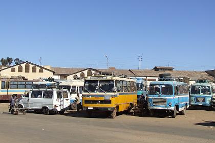 Bus station (for Keren and the Anseba region) - Asmara Eritrea.