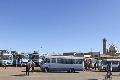 Bus station (for Keren and the Anseba region) - Asmara Eritrea.