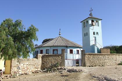 Nda Mariam Orthodox Church Tsa'edakristyan Eritrea.