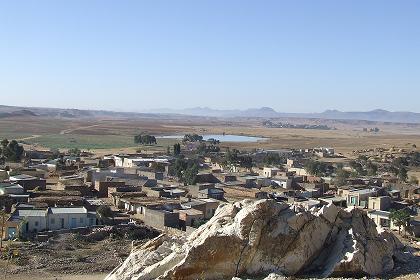 Scenic view from the top of the hill  - Tsa'edakristyan Eritrea.