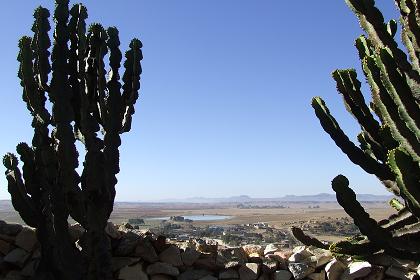 Scenic view from the top of the hill  - Tsa'edakristyan Eritrea.