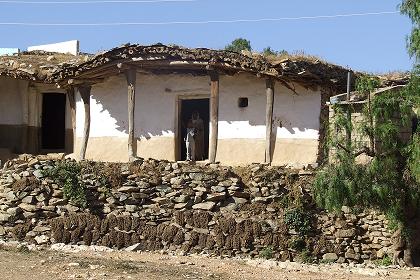 Traditional house (hidmo) - Tse'azega Eritrea.