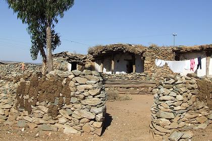Traditional house - Adi Yakob Eritrea.
