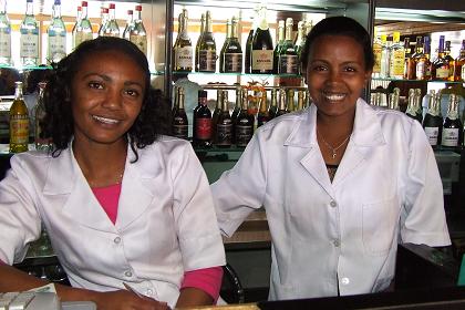 Hadas and Selam (Damera Bar) - Harnet Avenue Asmara Eritrea.