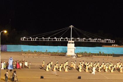 Musical drama - Bathi Meskerem Square Asmara Eritrea.