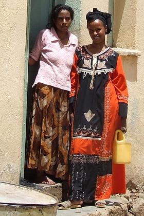 Local women - Kahawta Asmara Eritrea.