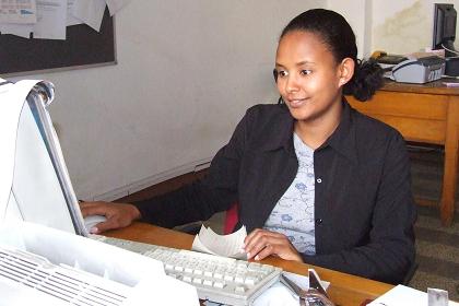 Magda - Travel House International - Asmara Eritrea.