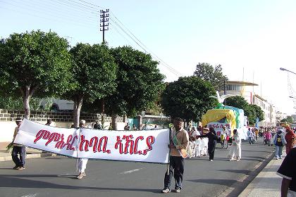 Acria Administrative Zone contribution to the carnival - Asmara Eritrea.