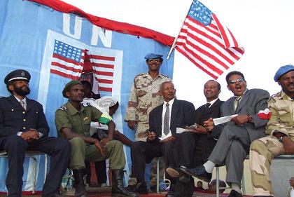 UN, front office of US Foreign Affairs, carnival 16th Independence Day - Asmara Eritrea.