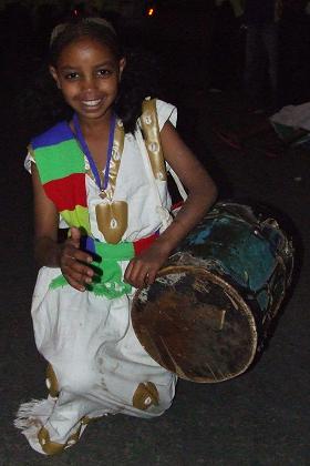 Representatives of Eritrea's youth, carnival 16th Independence Day - Asmara Eritrea.