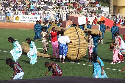Musical drama - Stadium Asmara Eritrea.