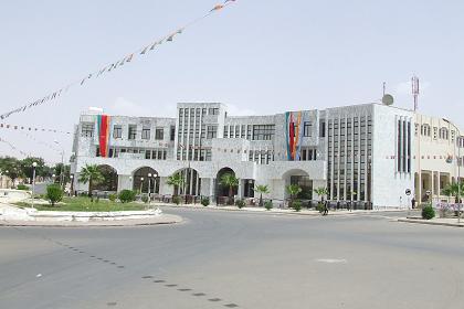 New offices of the Commercial Bank of Eritrea in Keren.