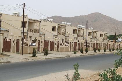 New built residential area - Keren Eritrea.