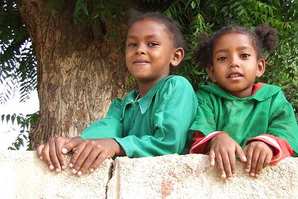 Local children - Keren Eritrea.