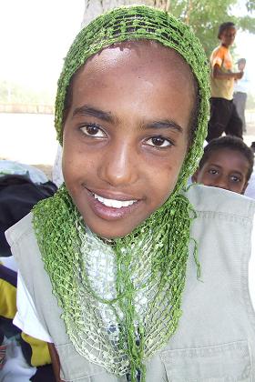 Young girl - Festival of Mariam Dearit - Keren Eritrea.
