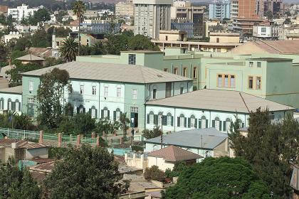 View from the bell tower - Italian School Asmara Eritrea.