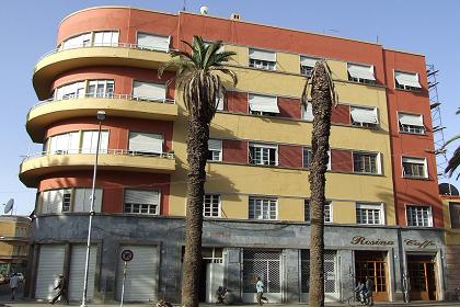 Shops and apartments - Harnet Avenue Asmara Eritrea.