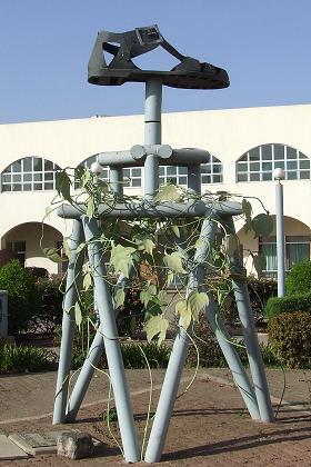 Monument for those who gave their lives for a free Eritrea - Sembel Housing Complex & Hospital - Asmara Eritrea.