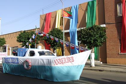 Contribution of Anberbeb PLC (Toyota) - BDHO Avenue Asmara Eritrea.