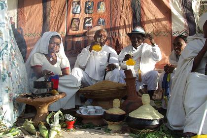 Representatives of Eritrean cultures - Community Parade Asmara.