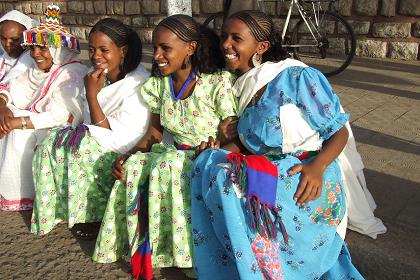 Representatives of Eritrean cultures - Community Parade Asmara.