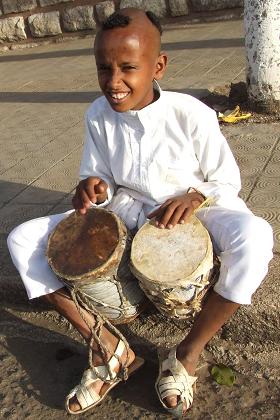 Representatives of Eritrean cultures - Community Parade Asmara.