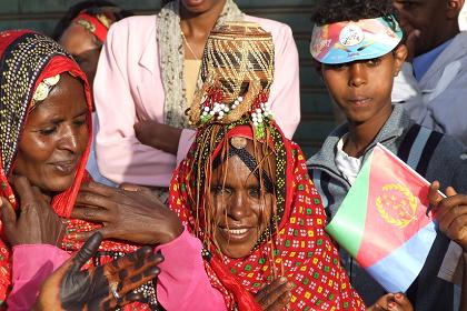 Representatives of Eritrean cultures - Community Parade Asmara.