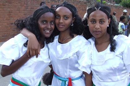 Representatives of Eritrean cultures - Community Parade Asmara.