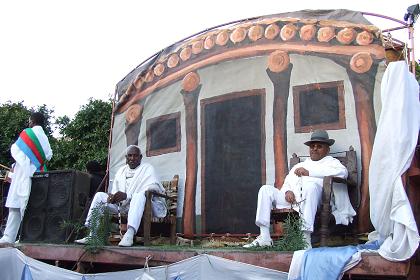 Representatives of Eritrean cultures - Community Parade Asmara.