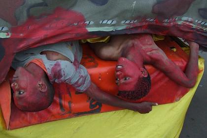 Victims of the US war on terrorism - Community Parade Asmara.